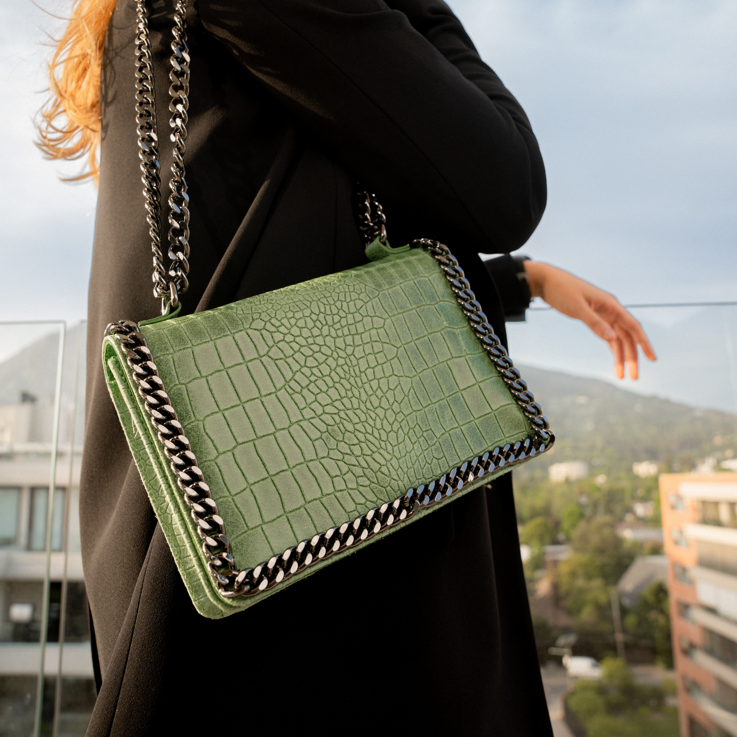 Cartera Giulia Verde