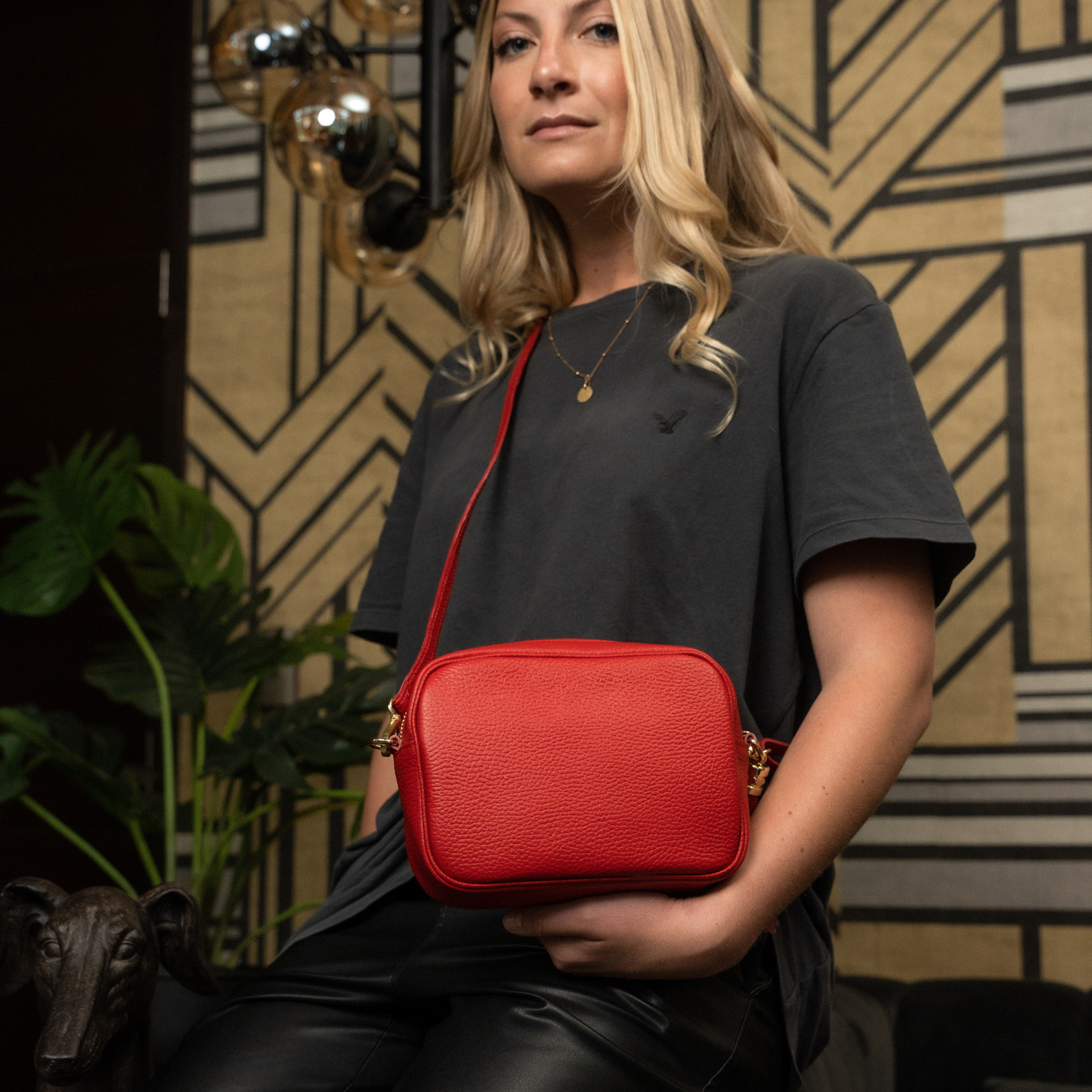 Cartera Chiara Roja